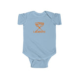 Vintage Clemson Lacrosse Baby Onesie Infant Bodysuit Kids clothes with free shipping - TropicalTeesShop