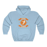 Auburn Lacrosse Logo with Player Hoodie