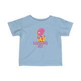Pink Babysaurus Rex Dinosaur Baby Infant Tee Shirt for Boys or Girls