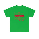 Baseball Miami OH in Modern Stacked Lettering T-Shirt