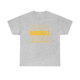 Baseball Central Michigan in Modern Stacked Lettering T-Shirt