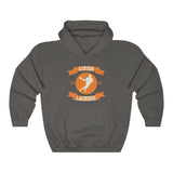 Auburn Lacrosse Logo with Player Hoodie