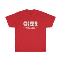 Cheer Ohio State in Fun Cheerleader Text (white design)