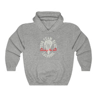 Customized Lacrosse Hoodie With Vintage Lacrosse Stick Head