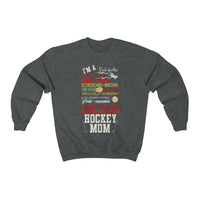 Hockey Mom Supporter Sweatshirt