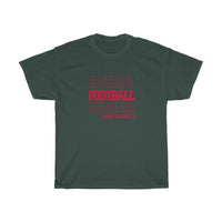 Football New Mexico in Modern Stacked Lettering