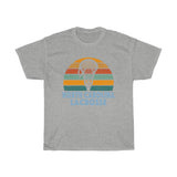 North Carolina Lacrosse Retro Sunset T-Shirt T-Shirt with free shipping - TropicalTeesShop
