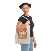 Miami Wrestling Canvas Tote Bag