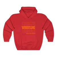 Wrestling Bowling Green Hoodie in Modern Stacked Lettering