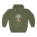 Customized Lacrosse Hoodie With Vintage Lacrosse Stick Head