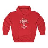 Customized Lacrosse Hoodie With Vintage Lacrosse Stick Head