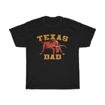 Texas Dad with Longhorn Shirt