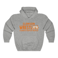 Clemson Wrestling - Compete, Defeat, Repeat Hoodie