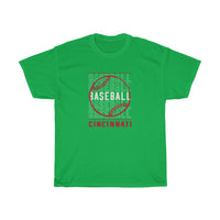 Baseball Cincinnati with Baseball Graphic T-Shirt T-Shirt with free shipping - TropicalTeesShop