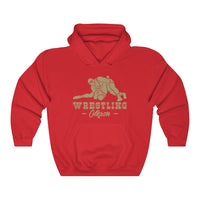 Wrestling Akron with College Wrestling Graphic Hoodie