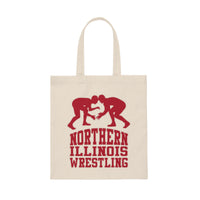 Northern Illinois Wrestling Canvas Tote Bag
