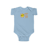 Suns Out Guns Out with Summer Sun Onesie Infant Bodysuit for Baby Boys or Girls