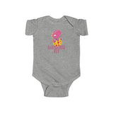 Pink Babysaurus Rex Dinosaur Onesie Infant Bodysuit for Baby Boys or Girls