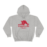 Wrestling Houston with College Wrestling Graphic Hoodie