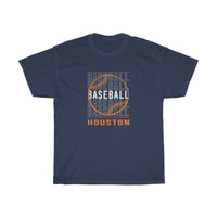 Baseball Houston with Baseball Graphic T-Shirt T-Shirt with free shipping - TropicalTeesShop