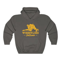 Wrestling California with College Wrestling Graphic Hoodie