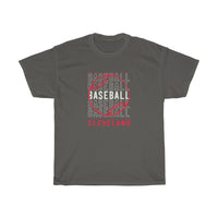Baseball Cleveland with Baseball Graphic T-Shirt T-Shirt with free shipping - TropicalTeesShop