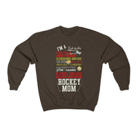 Hockey Mom Supporter Sweatshirt