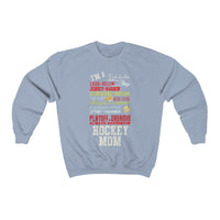 Hockey Mom Supporter Sweatshirt