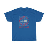 Baseball Cleveland with Baseball Graphic T-Shirt T-Shirt with free shipping - TropicalTeesShop